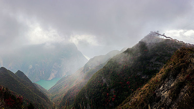 三峡巫峡风景区风光