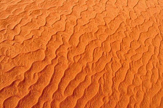表面,红色,沙丘,锡,梅如卡,阿杰尔高原,国家公园,阿尔及利亚,撒哈拉沙漠,北非