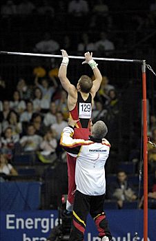德国,体操,世界杯,斯图加特,2006年,高,父亲,训练者,沃尔夫冈