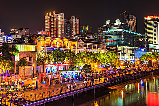 宁波城市夜景