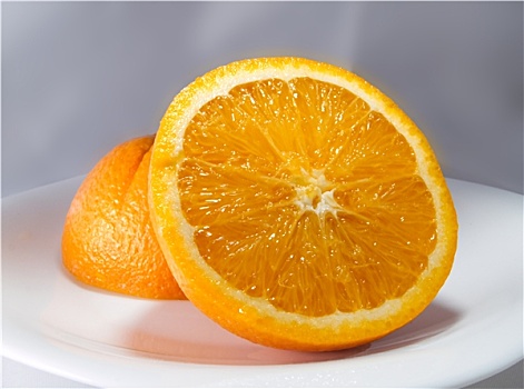多汁,橙色