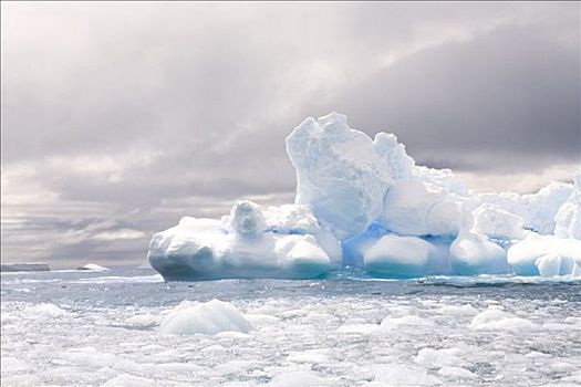 冰山,海冰,南极海,南极