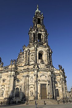 霍夫教堂,德累斯顿,萨克森,德国