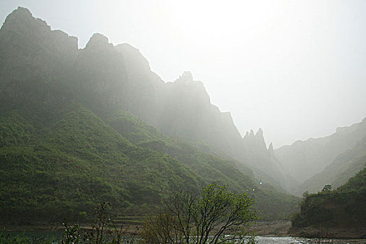 中国,河南,云台山,青龙峡