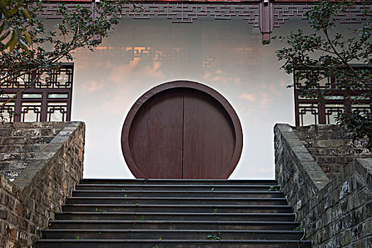 中国传统月亮门
