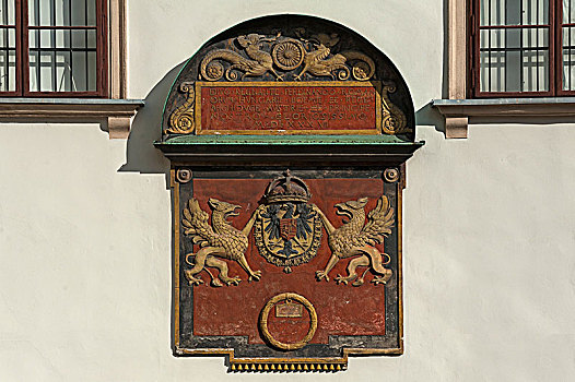 纹章,瑞士,翼,霍夫堡,宫殿,维也纳,奥地利,欧洲