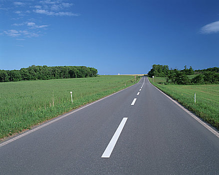 草场,道路