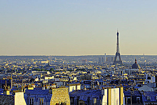 法国,巴黎,全视图