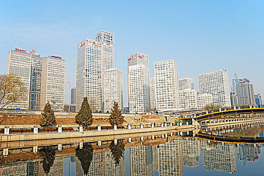 北京建外soho风景