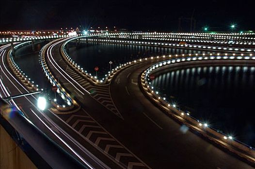 浦东国际机场夜景