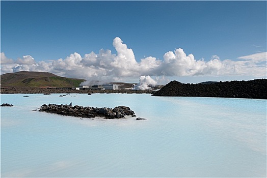 蓝色泻湖,雷克雅未克,冰岛