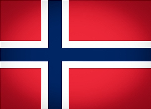 旗帜,挪威,虚光照
