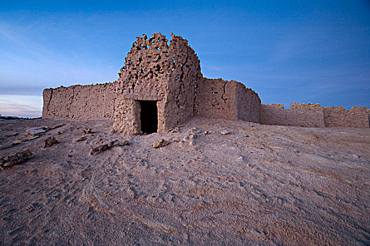 泥砖,建筑,锡瓦绿洲,埃及,非洲