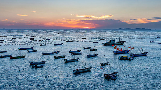 海岛日落