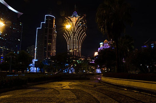 澳门夜景