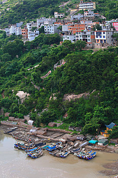 福建,霞浦,福建霞浦,小皓,渔船,俯瞰,沙滩,渔村,水面,海面,光影