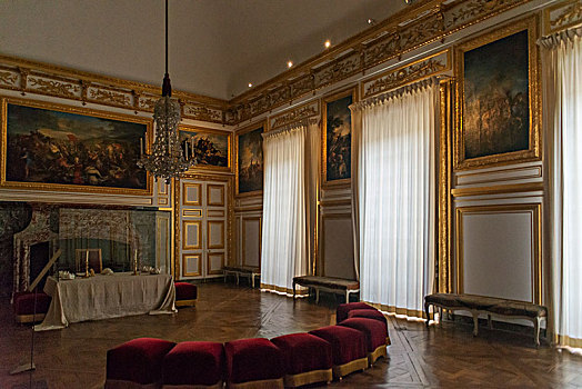法国凡尔赛宫路易十四国王卧室