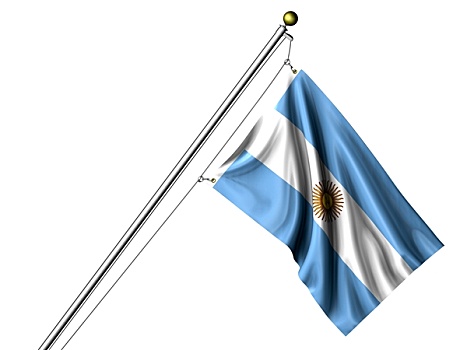 隔绝,阿根廷,旗帜