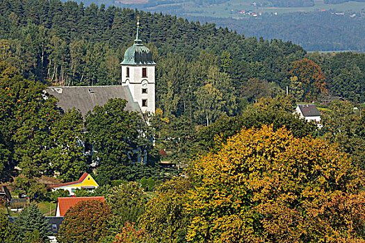 教堂,撒克逊瑞士,德国