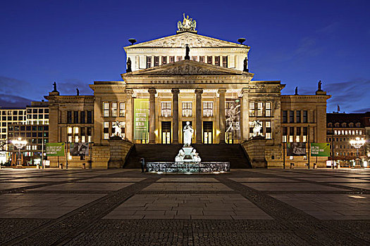 柏林,音乐厅,御林广场,德国,欧洲