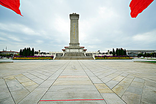 天安门,天安门广场,人民英雄纪念碑,北京