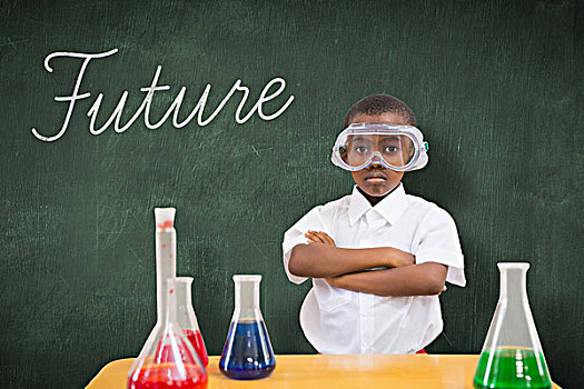 未来,绿色,黑板,文字,学生,科学,实验