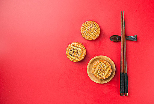 中秋月饼筷子