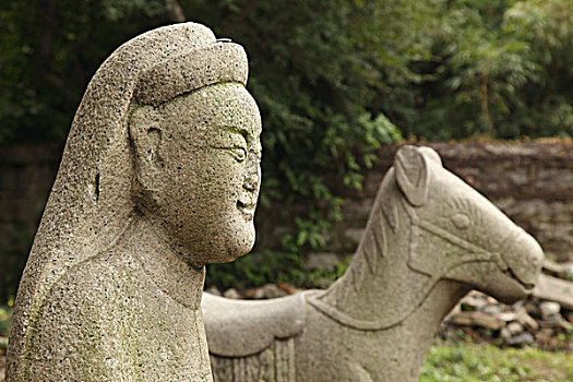 南海神庙石雕像