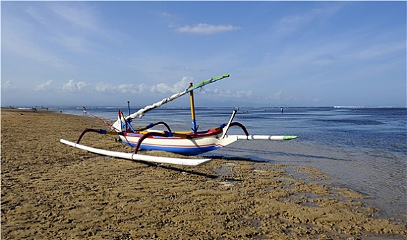 海岸,沙努尔,巴厘岛
