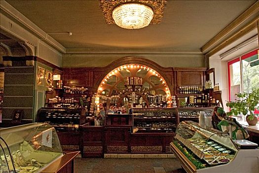 俄罗斯,圣彼得堡,威尼斯,北方,店,糕点店,特色食品,风格