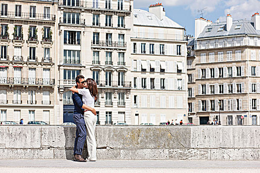 亲吻,巴黎,法兰西岛,法国