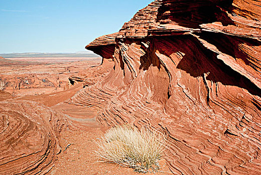 独特,岩石构造,亚利桑那,美国