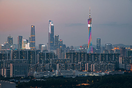 城市,夜景