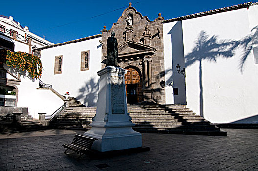 院落,大教堂,帕尔玛,加纳利群岛,西班牙