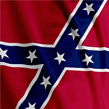 南部联邦,旗帜,特写