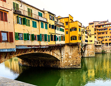 维奇奥桥,著名,桥,佛罗伦萨,意大利