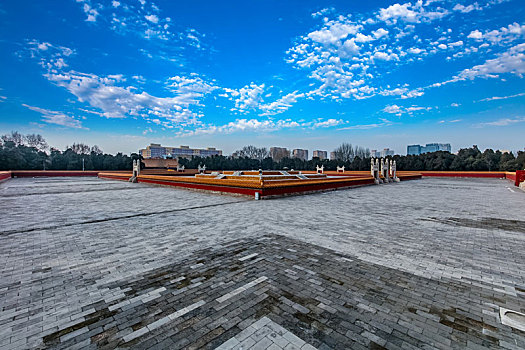 北京市地坛公园皇家园林建筑