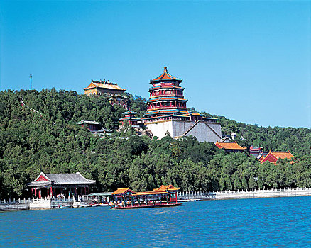 中国北京颐和园万寿山