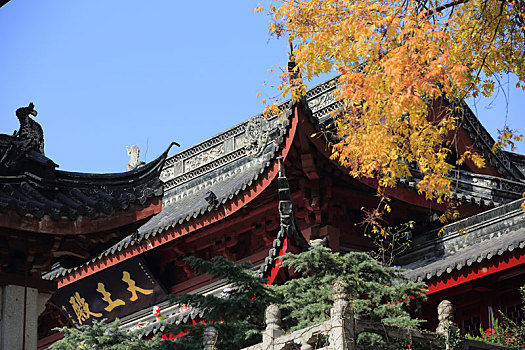 南京古鸡鸣寺景观