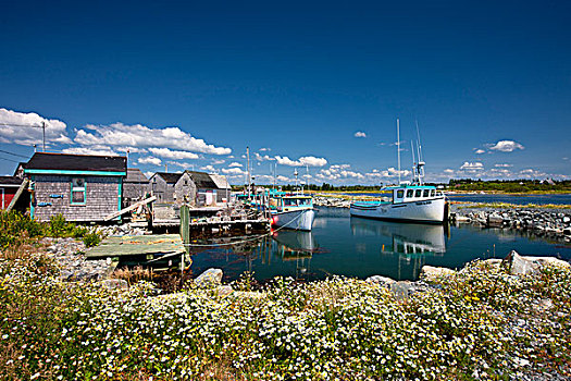 码头,新斯科舍省,加拿大