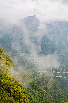 陕西汉中南郑龙头山