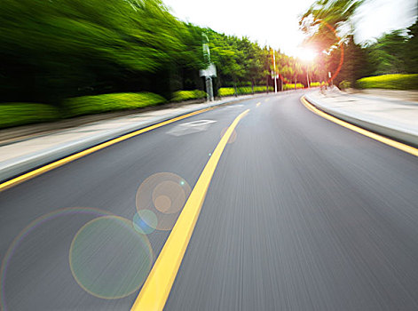 道路,动感