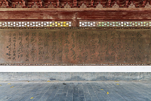 南京宝船厂遗址公园海魂颂浮雕墙