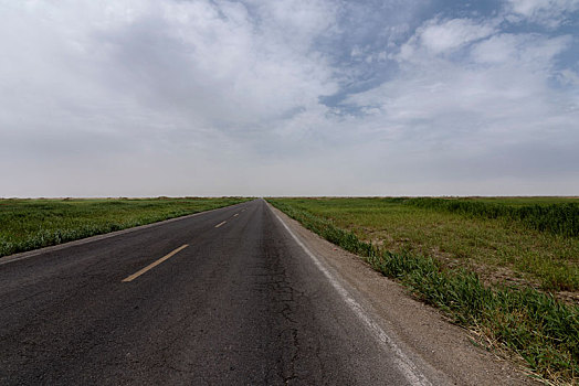 新疆库尔勒的公路