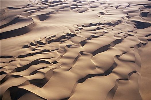 航拍,纳米布沙漠,展示,大,沙丘,纳米比亚