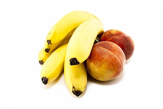 香蕉,桃