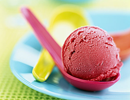 舀具,树莓果汁冰糕