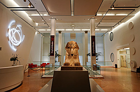 埃及,狮身人面像,博物馆,展示,弗里德里希大街,地区,柏林,德国,欧洲