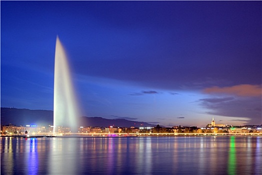 喷泉,日内瓦,瑞士