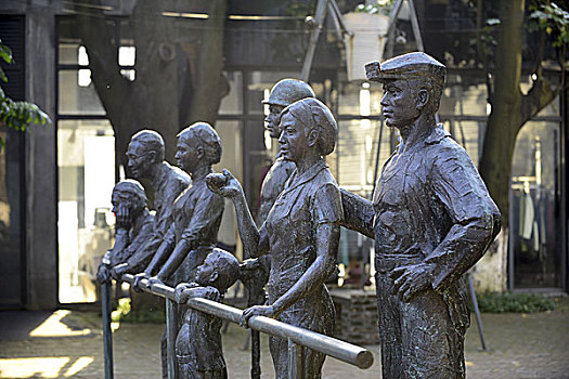 tit创意园内的雕塑,广东广州海珠区